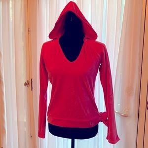 TOMMY Jeans Pink Fleece Hoodie Size Large